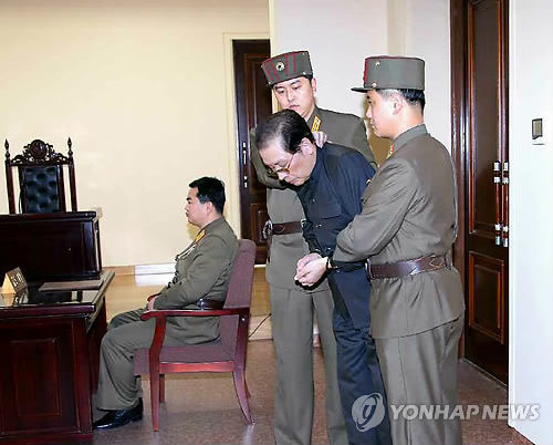 朝鲜昨日判处张成泽死刑并立即执行