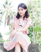 中国广西梧州藤县的18岁少女孔兰