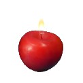 苹果蜡烛